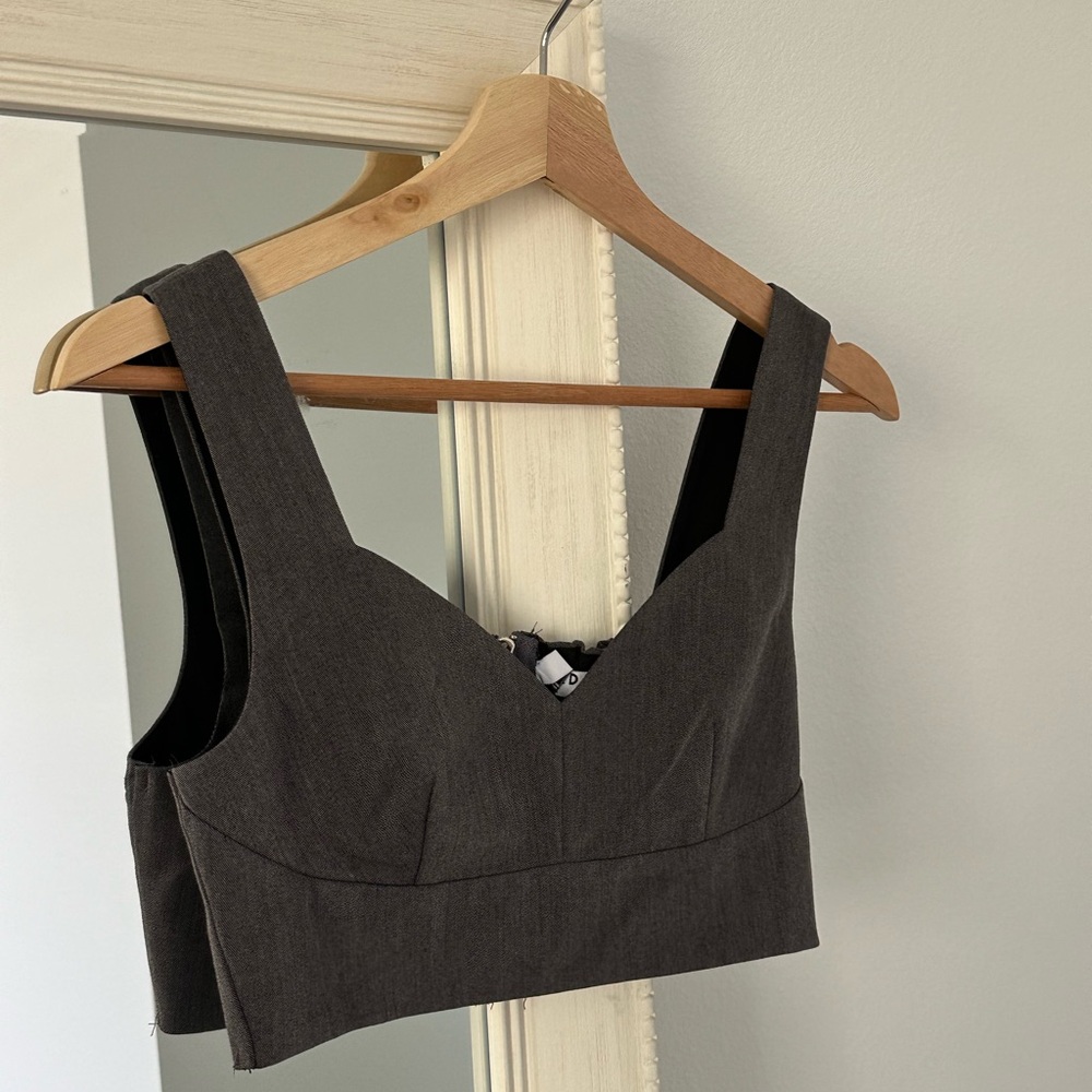 NA-KD Gray Top